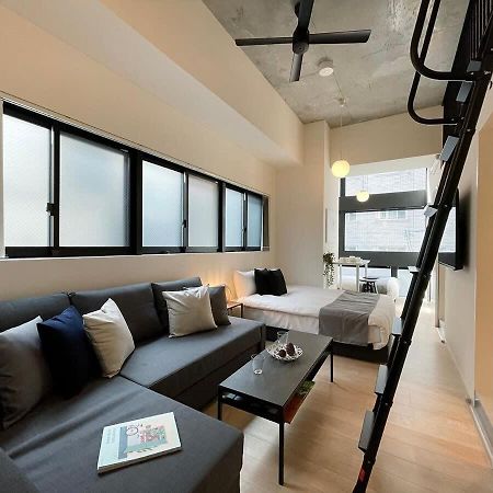 Bhotel Nekoyard - Modern Loft Studio Steps From Peace Park 히로시마 외부 사진